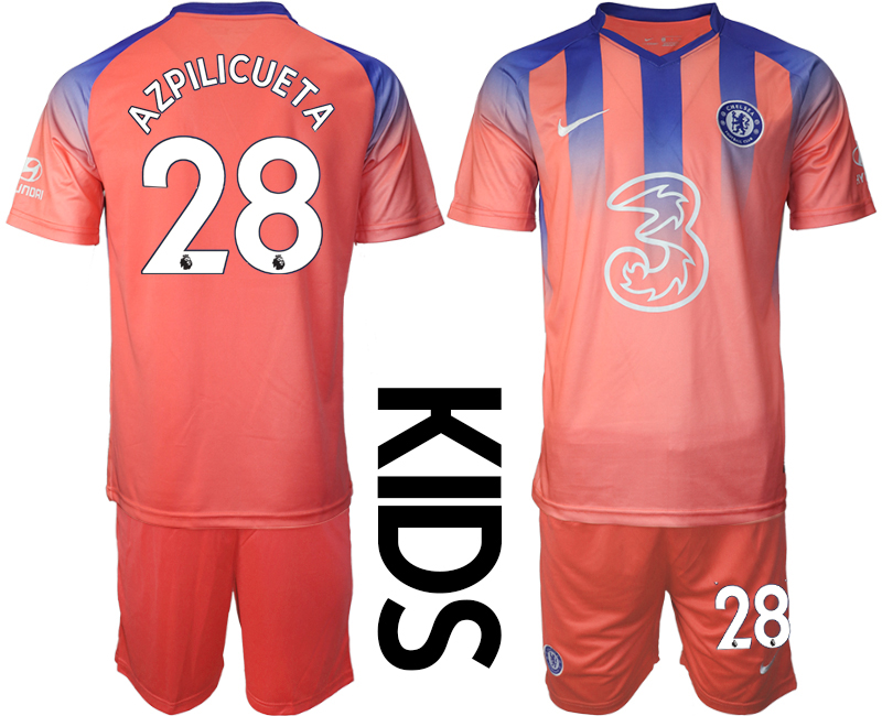 2021 Chelsea FC away Youth #28 soccer jerseys->youth soccer jersey->Youth Jersey